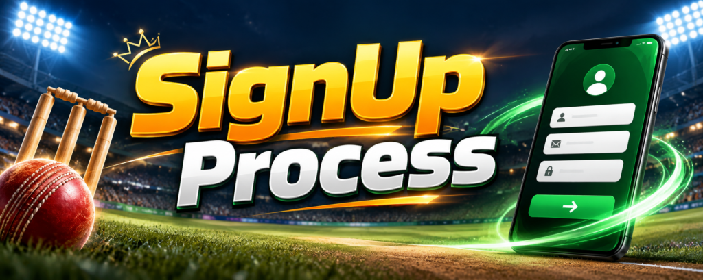 Fairplaycricket signup process