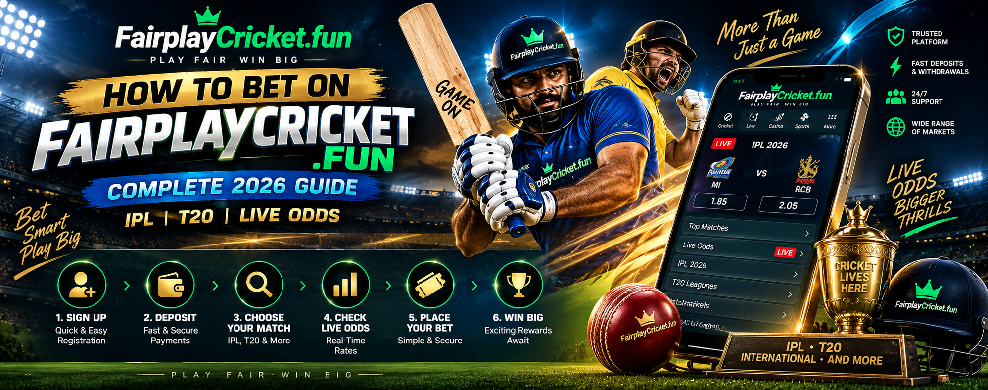 FairplayCricket 2026 Ultimate Betting Handbook